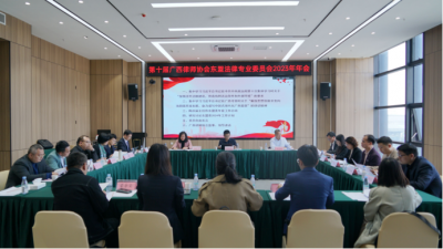 广西律师协会东盟法律专业委员会召开2023年年会