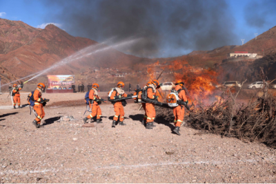 昌都市森林消防支队江达中队严密组织清明节期间防火专项行动